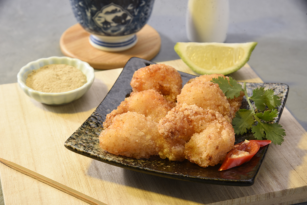 金錦義酥脆鮮蝦球-精緻呈現