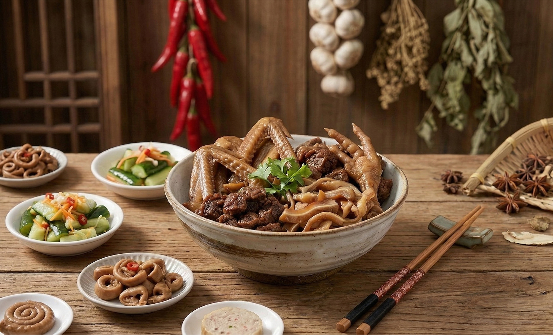 傳統市場美食與香料