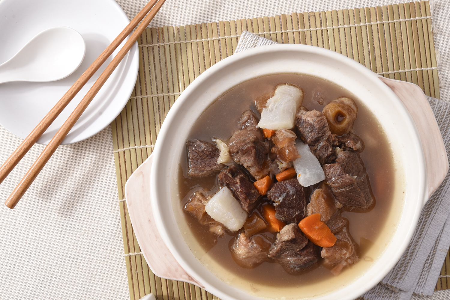 牛肉鍋-肉與牛筋(澳洲、臉頰肉)湯(肉230公克/湯1000.Cc):圖片 5