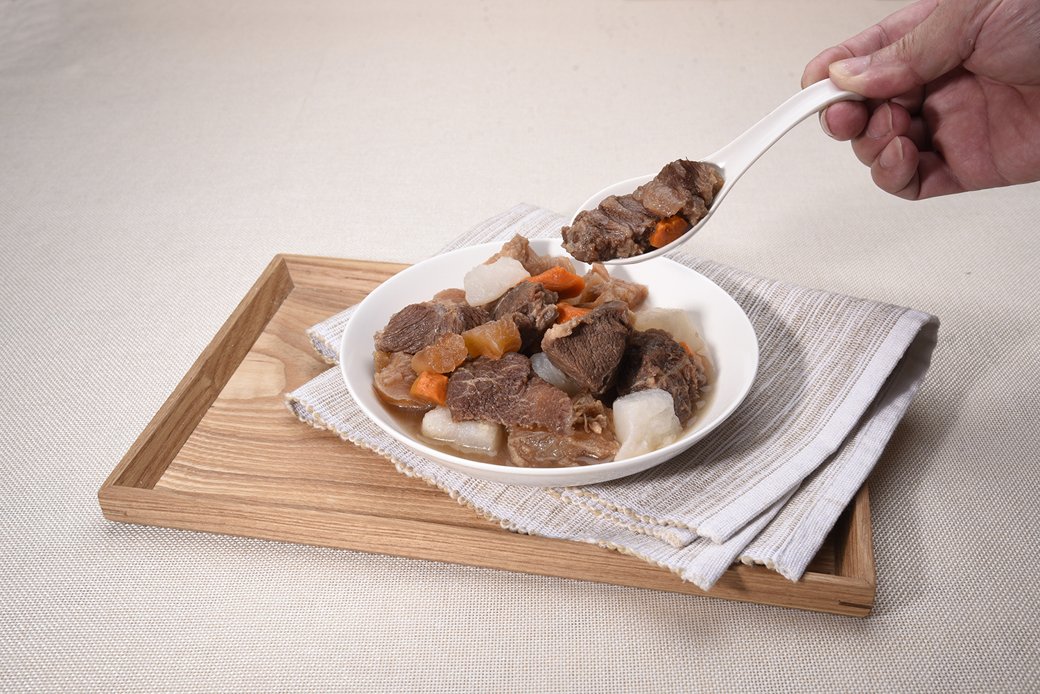 牛肉鍋-肉與牛筋(澳洲、臉頰肉)湯(肉230公克/湯1000.Cc):圖片 3